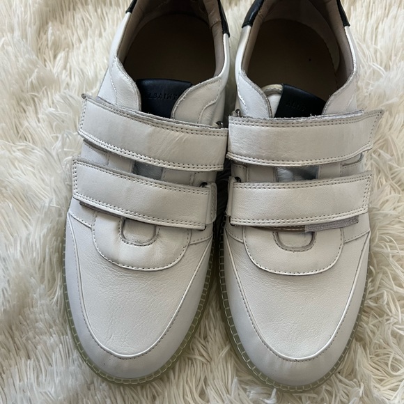 AllSaints Jonah Leather Sneaker - size 42 - Picture 2 of 11